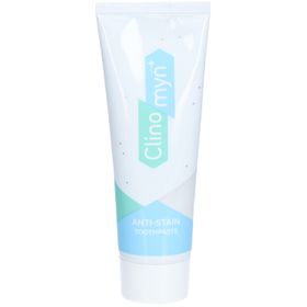 CLINOMYN Dentifrice Gel anti-tâches au fluor - Menthe forte