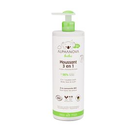 ALPHANOVA Bébé Moussant 3 en 1