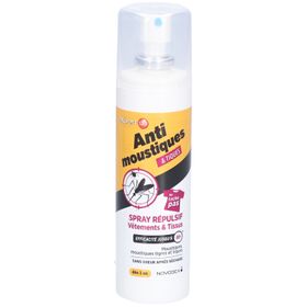 EXPERT 123 Spray répulsif anti-moustiques vêtements et tissus