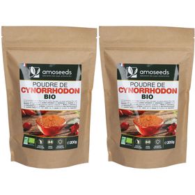 AMOSEEDS Poudre de Cynorrhodon bio