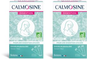Calmosine - Digestion Bio - Boisson Apaisante - Inconfort Digestif - 12 dosettes