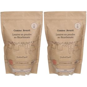 Comme Avant Lessive naturelle en poudre au bicarbonate Certifié Écodétergent®