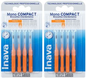 Inava® Mono Compact Brosses interdentaires 1,2 mm, orange