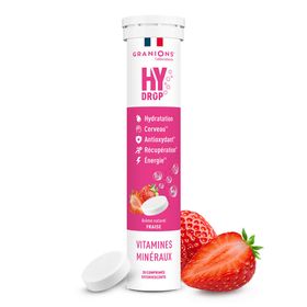 GRANIONS Pastille Hydratation Electrolytes Hydrop Fraise