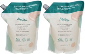 Melvita® Recharge écologique gel douche douceur enrichi en aloe vera bio