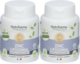 Nat&Form Zinc liposomal en gélules