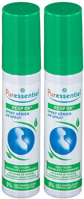 PURESSENTIEL RESPIRATOIRE Spray Aérien Resp'OK® - 20 ml x2