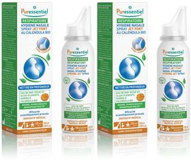 PURESSENTIEL RESPIRATOIRE Spray Hygiène Nasale "Jet Fort" Respiratoire - 100 ml