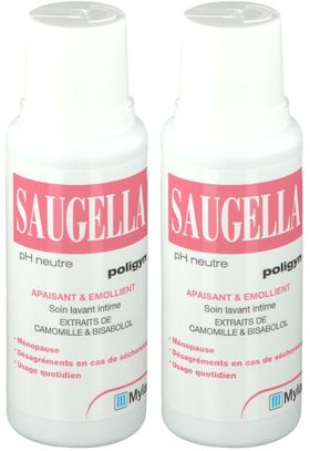 Saugella Poligyn Ligne Rose Soin Lavant Intime Doux