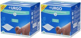 URGO Compresses Absorbantes Douces & Stériles NT 7,5 x 7,5 cm