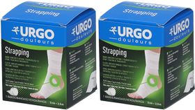 URGO Strapping Bande élastique adhésive de contention 2,5 m x 3 cm