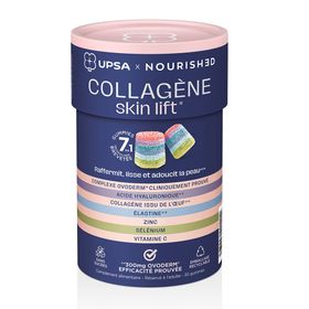 UPSA x NOURISHED - Gummies 7en1 Collagène Skin Lift - Boîte de 30 gummies