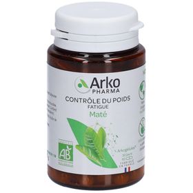 Arkopharma Arkogélules Contrôle du Poids Fatigue Maté