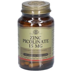 Solgar Zinc Picolinate 15 mg
