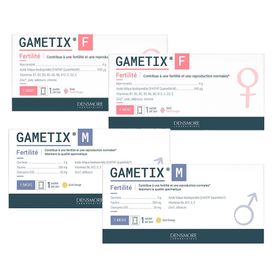 Lot de 2 Gametix M + 2 Gametix F