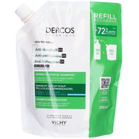 VICHY Dercos Shampooing Anti-Pelliculaire Cheveux Normaux à Gras