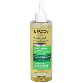 DERCOS SHAMPOING ANTI-PELLICULAIRE FLUIDE MOUSSANT. Flacon 200 ml