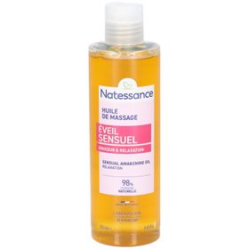 NATESSANCE Huile de Massage Eveil Sensuel