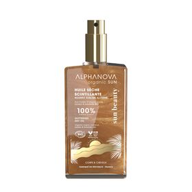 ALPHANOVA Organic Sun Huile Sèche Scintillante