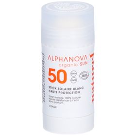 ALPHANOVA Stick Solaire Blanc SPF50