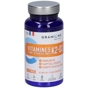 Granions Vitamines K2-D3 Végétale 2000 UI