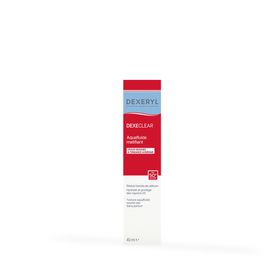DEXECLEAR Aquafluide matifiant 40ml, pour peaux grasses à tendance acnéique. Sans parfum.