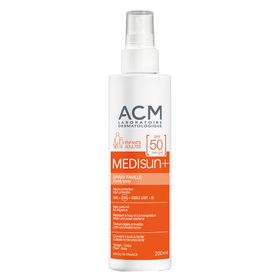 ACM® Medisun+ Spray solaire SPF 50 Protection familiale