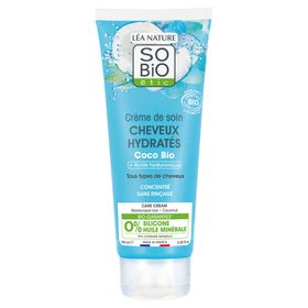 SO BIO ETIC Crème de soins cheveux hydratés coco bio