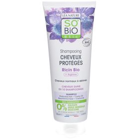 SO BIO ETIC Shampoing cheveux protégés ricin et arginine