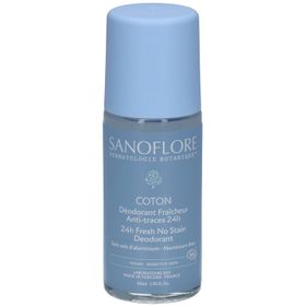 SANOFLORE Déodorant Roll-On 24h Coton