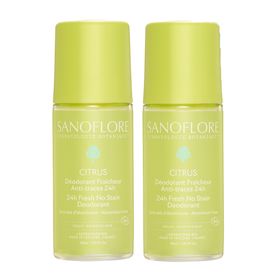 SANOFLORE Déodorant Roll-On 24h Citrus x2