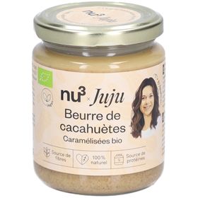 NU3 Beurre de Cacahuètes Caramélisées Bio x Jujufitcats