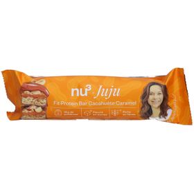 NU3 Fit Protein Bar Cacahuète Caramel x Jujufitcats