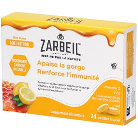 Zarbeil Gorge & Immunité - Miel Citron