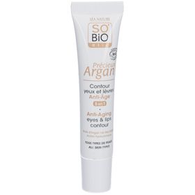 SO BIO ETIC Précieux Argan Contour Yeux et Lèvres Anti-Âge