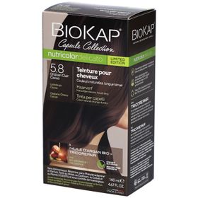 BIOKAP Nutricolordelicato 5.8 Châtain Clair Cacao