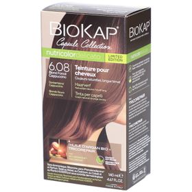 BIOKAP Nutricolordelicato 6.08 Blond Foncé Cappuccino