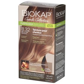 Biokap Nutricolordelicato Teinture pour Cheveux 8.32 Blond Clair Caramel