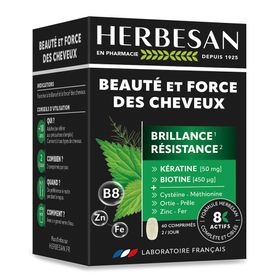 Herbesan Beauté et Force des Cheveux – Brillance & résistance