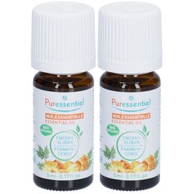 PURESSENTIEL Huile Essentielle Encens Oliban bio x2