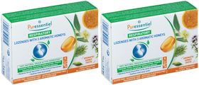 PURESSENTIEL RESPIRATOIRE Pastilles Respiratoire aux 3 miels aromatiques - 18 pastilles