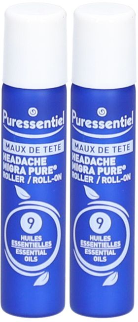 PURESSENTIEL Roller Maux de Tête 2x5ml