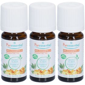 PURESSENTIEL Huile Essentielle Encens Oliban bio x3