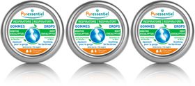 PURESSENTIEL RESPIRATOIRE Gommes Menthe-Eucalyptus Respiratoire - 45 g
