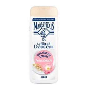 LE PETIT MARSEILLAIS Soin Douche Surgras Lait d’Avoine & Rose Rituel Douceur