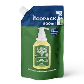 LE PETIT MARSEILLAIS Recharge Gel Lavant mains au pur savon & huile d'olive