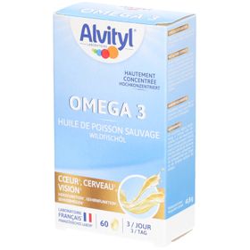 ALVITYL Omega 3 Huile de Poisson Sauvage
