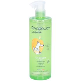 RIVADOUCE Gel Douche 3en1 Loupiots Chapeau l'Abricot 400 ml