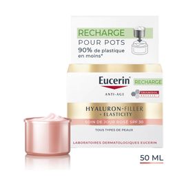 Eucerin Hyaluron-Filler + Elasticity Recharge Soin de jour Rosé SPF30