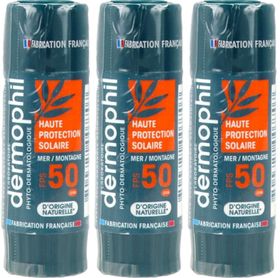 dermophil Phyto-Dermatologique Stick Lèvres Haute Protection Solaire SPF 50